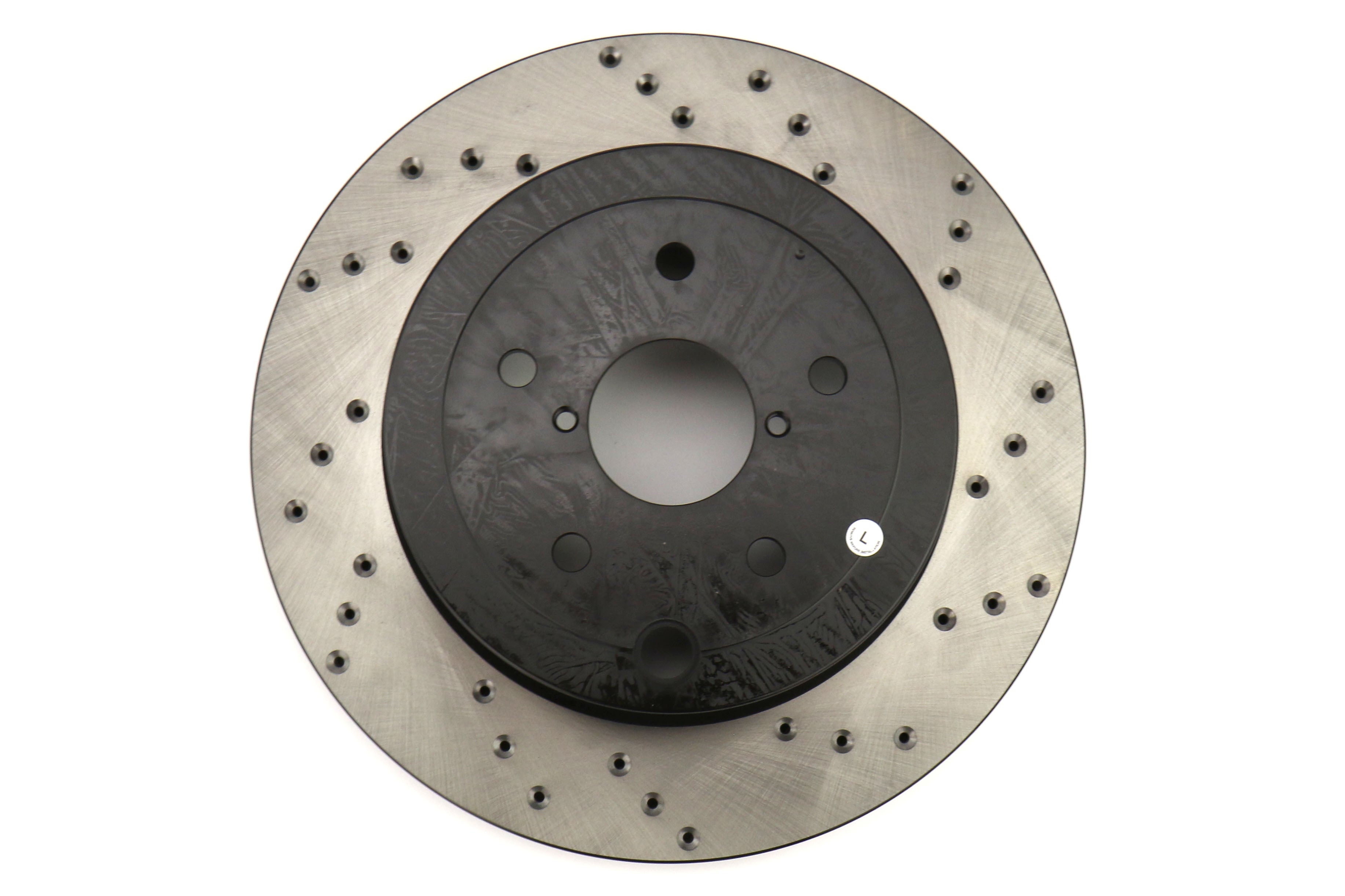 Stoptech Drilled Rotor Single Rear Left - 2008-2017 Subaru STI